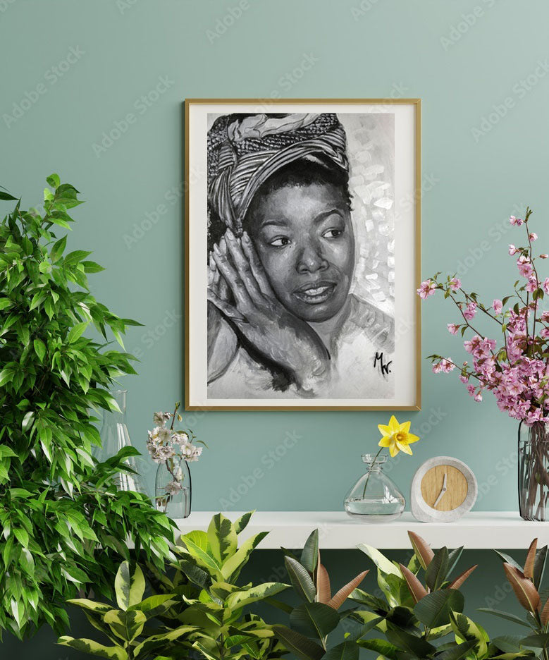 Maya Angelou by Soul Caresser