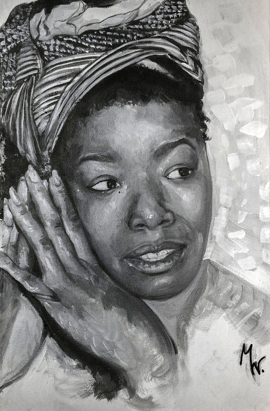 Maya Angelou by Soul Caresser